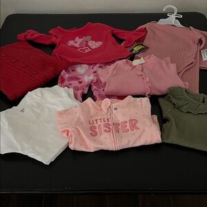 GAP Kids Pink and Red Clothing Set
